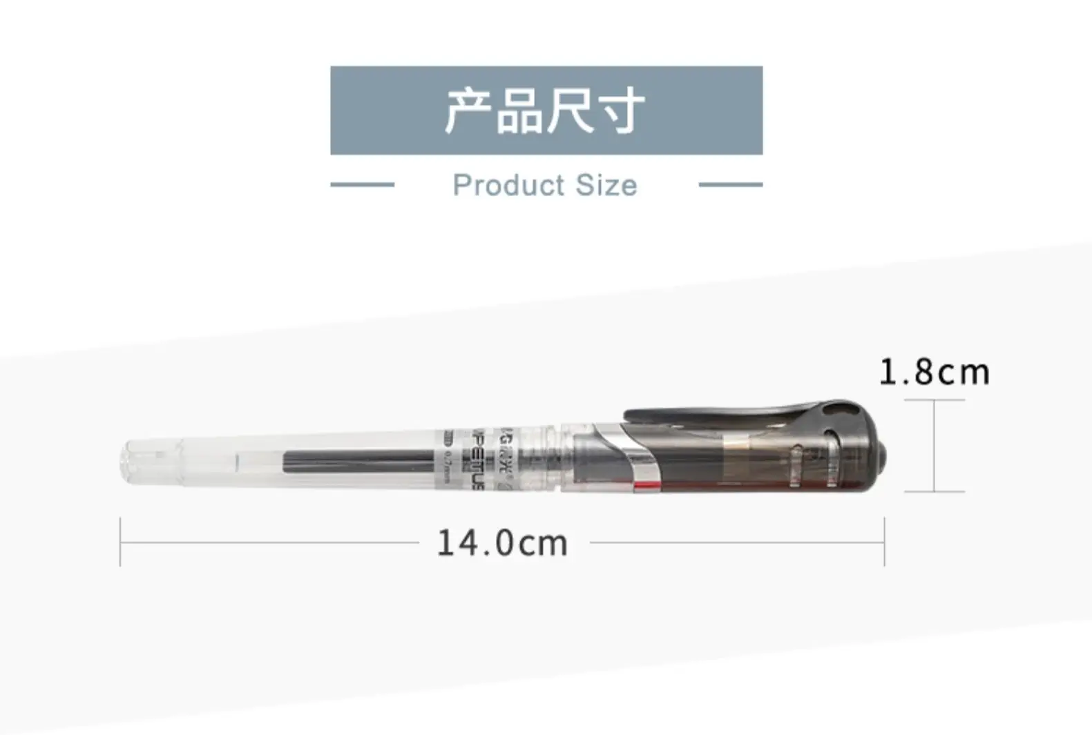 M & G 3PCS/6PCS/12PCS Schwarz Blauen Stift Roten Stift 0,7mm Gel stift Unterzeichnung Stift Büro Supplies Schule Lieferungen Schreibwaren GP1111 – Detail 2