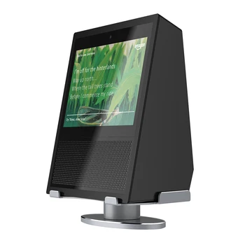 

Aluminum Bracket Horizontal 360 Rotation Skidproof Stand for Echo Show Home Speaker DQ-Drop