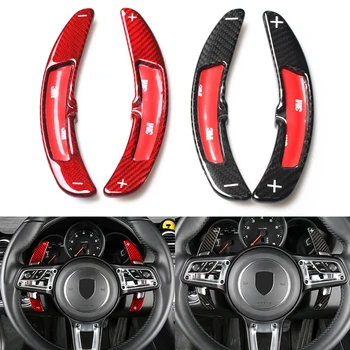 

Steering Wheel Shift Paddle Shifter Shift for Porsche Panamera Macan Cayenne Spyder Boxster 718 911 918