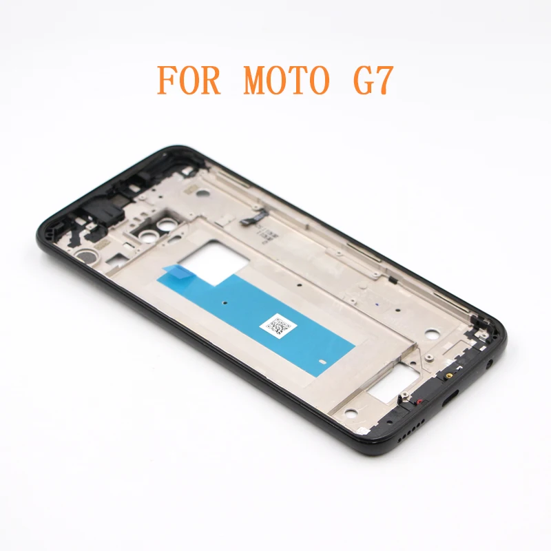 G7 G7 мощность средняя рамка для Moto G7 G7 мощность ЖК-дисплей Поддержка Рамка Корпус средняя Рамка Замена