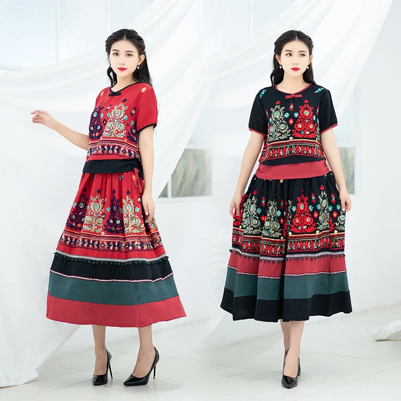 

2019 New Style Ethnic Embroidery Towel Embroidery Set