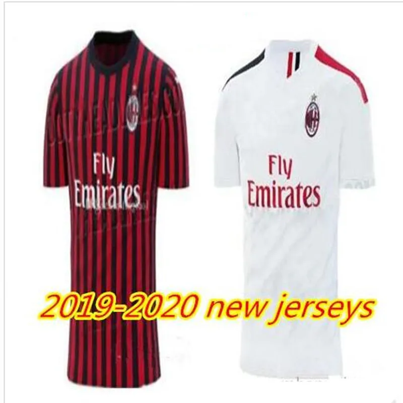 19 20 AC milan soccer jersey PIATEK PAQUETA SUSO CALDARA CUTRONE ROMAGNOL S. CASTILLEJO AC футбольная рубашка