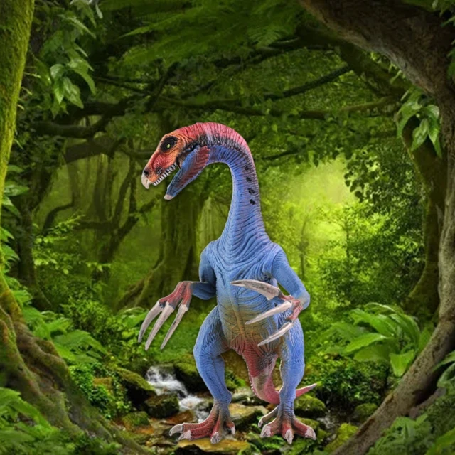 J60B Realistic Dinosaur Figure Sickle Dragon Model Removable MouthFigurine Collection 2