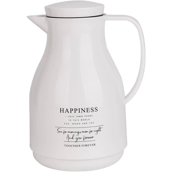 

Ordic Thermal Insulation Kettle Pressing Type 900Ml Thermos Bottle Coffee Milk Cans Drinking Water Pot Home Office Bar