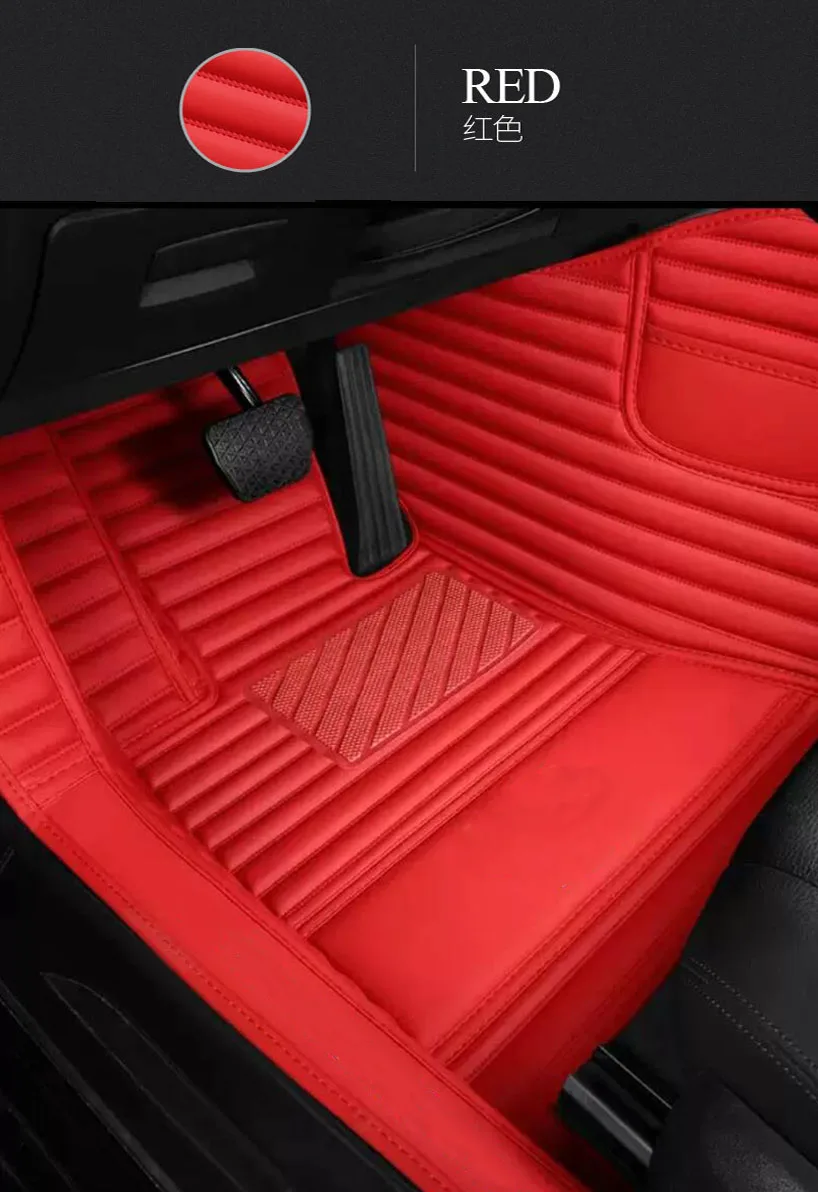 Автомобильные коврики с логотипом/фирменный логотип для Mercedes Benz X164 X166 GL GLS class GL350 GL450 GL550 GLS350 GLS350 GLS450 GLS500 GLS55 - Название цвета: Red