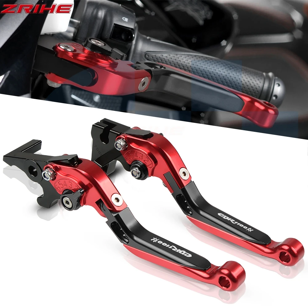 

FOR Honda CBR1100XX 1998 1999 2000 Motorcycle Adjustable Folding Extendable Brake Clutch handlebar lever CBR1100XX 1997-2007