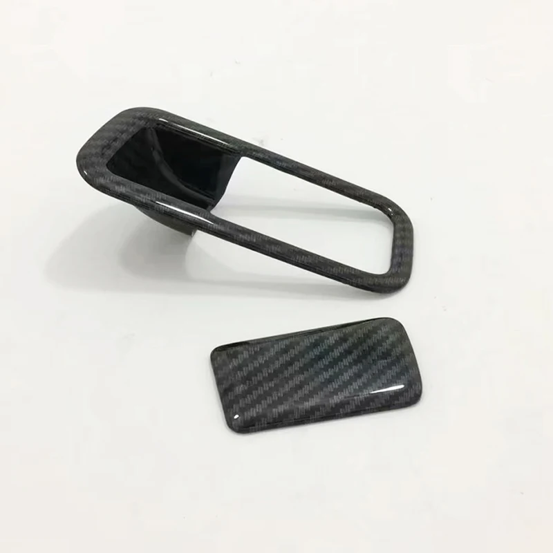 For-Hyundai-Kona-Encino-2018-2019-ABS-Matte-and-Carbon-fibre-Car-copilot-glove-Box-handle (1)