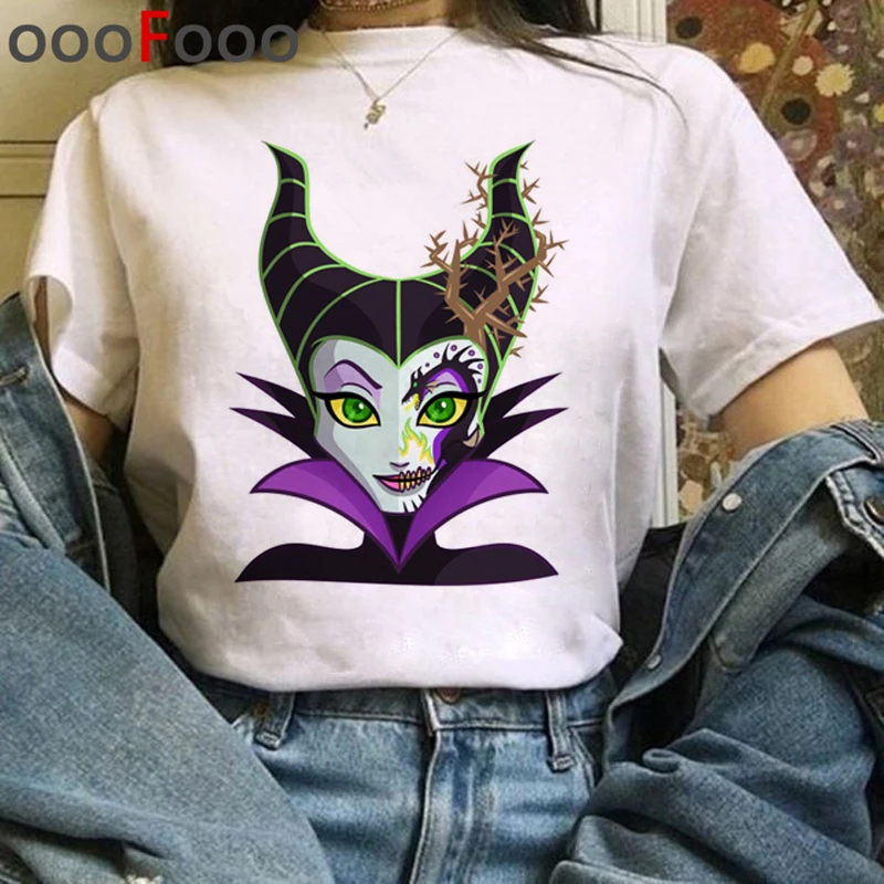 Maleficent 2 Harajuku футболка для женщин вы не можете сидеть с нами Ullzang футболка 90s Графический Забавный мультфильм футболка гранж Топ тройник женский - Цвет: 1140