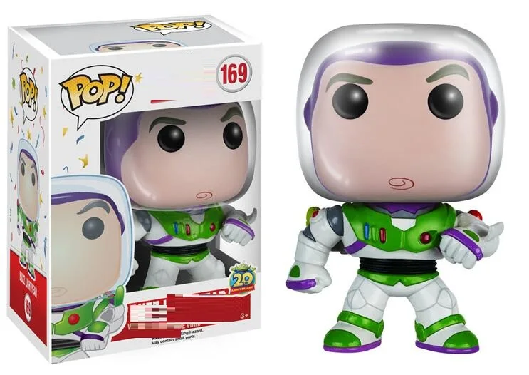 Funko POP Toy Story 4 Woody Buzz Lightyear Forky Ducky Bunny Alien Woody ПВХ Фигурки Коллекция Модель игрушки для детей - Цвет: 169 with Box