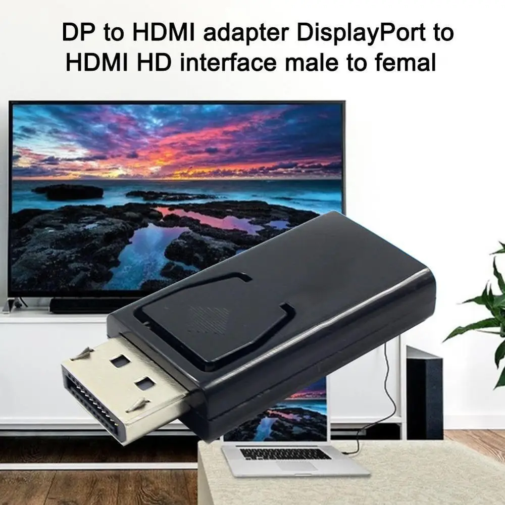 Переходник для порта дисплея DP HDMI штекер гнездо преобразователь ПК видео HD