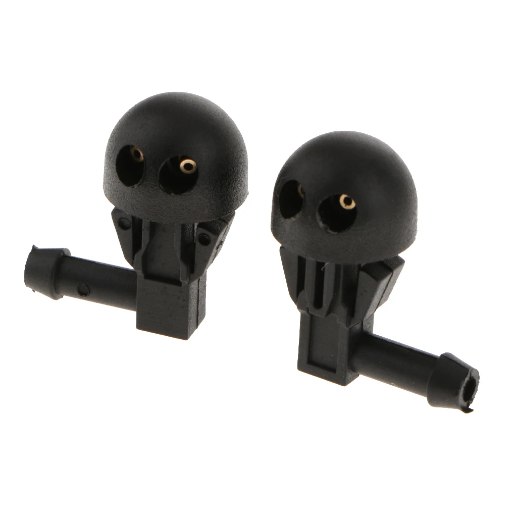 1 Pair Front Windsheild Wiper Washer Spray Jet Nozzles For PEUGEOT 206 1 Pair Front Windsheild Wiper Washer Spray Jet Nozzles For PEUGEOT 206