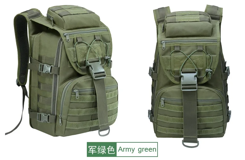 Outdoor Camouflage Backpack Ultra Large Capacity Men And Women Camping Multi-functional Tactical Backpack X7 Swordfish