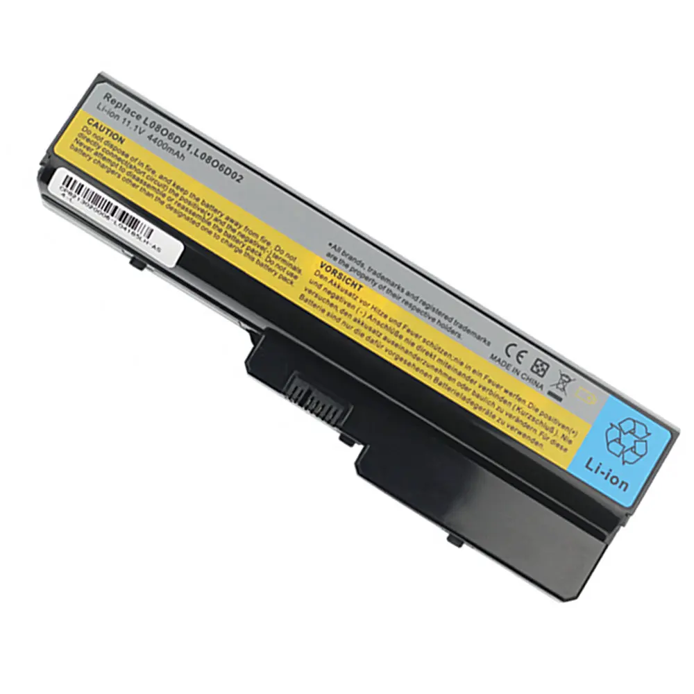 4400 мАч Новый аккумулятор для Lenovo IdeaPad Y430 v450 y430g V430a V450a L08O6D01 L08S6D01 Аккумуляторы