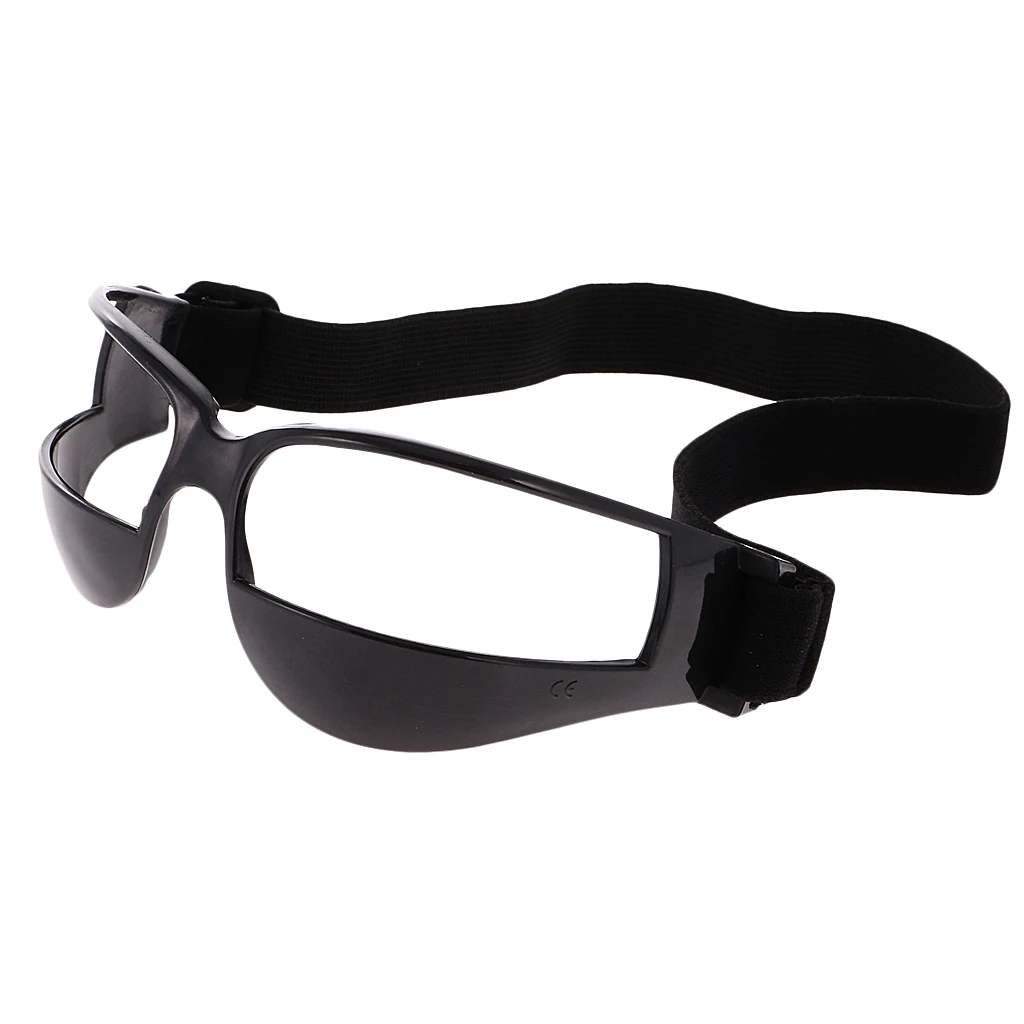 Professional Basketball Glasses Dribble Dribbling Specs Anti Down Goggles Basketball Training Aid, White or Black