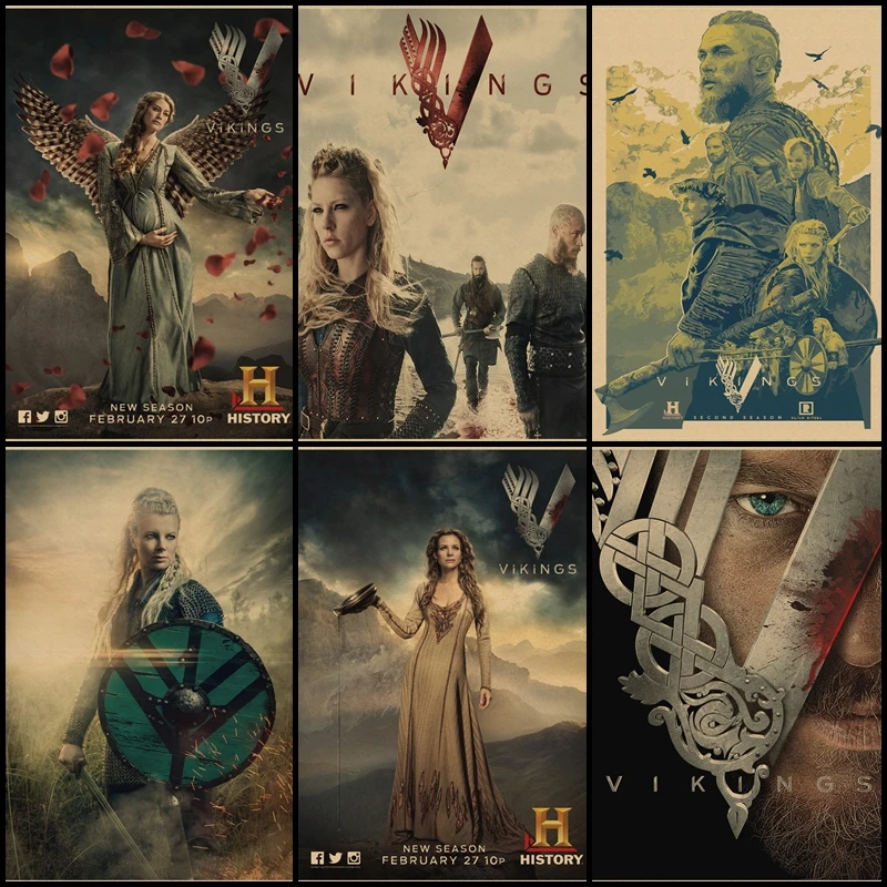 Покупайте три чтобы отправить один Викинги Трэвис трюмель Классическая ТВ серия