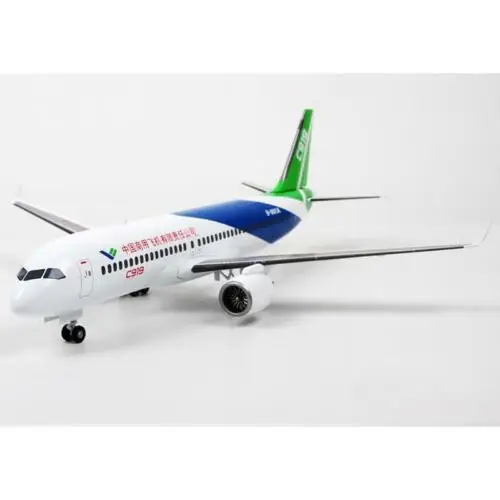 1/100 металлический C919 воздушный лайнер статическая модель самолета подарок пассажирский самолет воздушный автобус