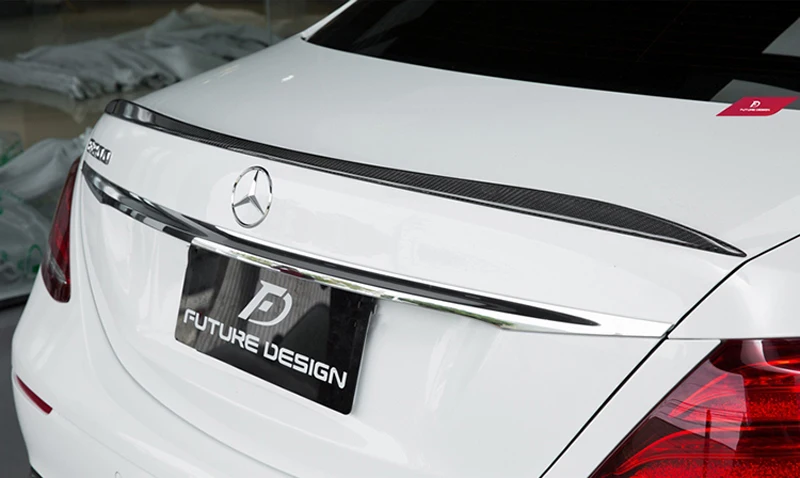 Спойлер для Mercedes W213 E Class 4 седан E200 E220 E250 E300 задний спойлер на багажник из