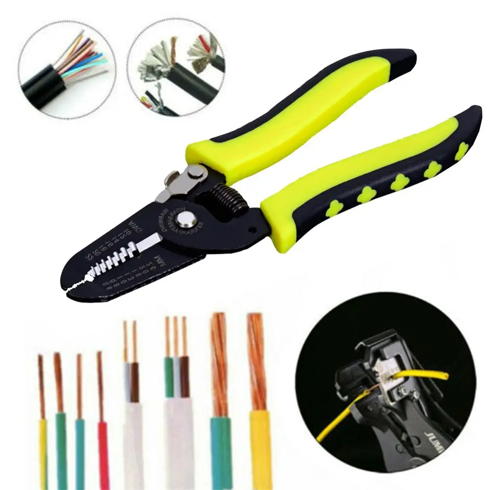

Crimper Cable Cutter Automatic Wire Stripper Multifunctional Stripping Tools Crimping Pliers Terminal tool Cable Cutting Scissor