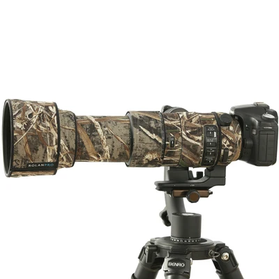 Nylon waterproof ROLANPRO Sigma 60-600 мм f4.5-6,3 DG OS HSM спортивный защитный чехол для объектива пистолеты одежда камуфляж объектив камеры дождевик - Цвет: Nylon waterproof