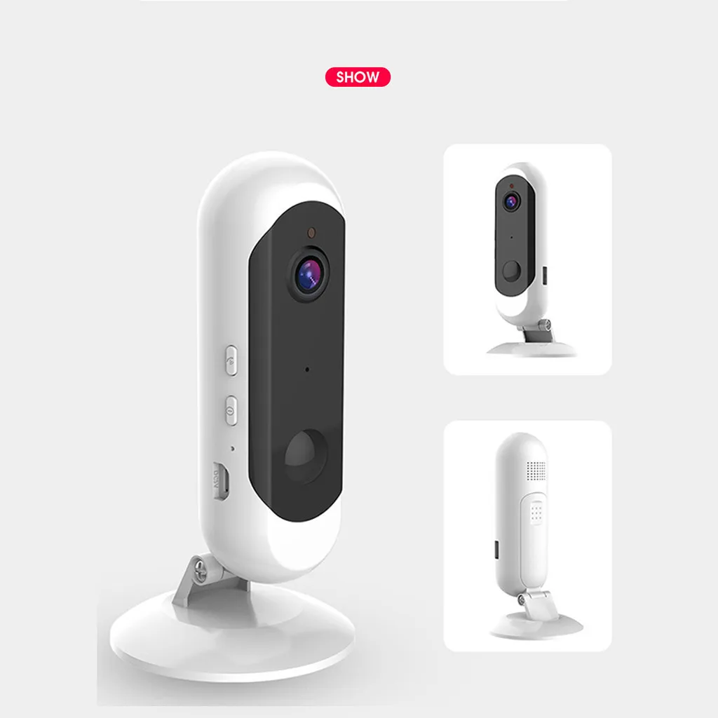 20% перезаряжаемая HD720P камера видеонаблюдения, Wifi, для безопасности, ночное видение, двухсторонняя аудио камера видеонаблюдения, камера видеонаблюдения