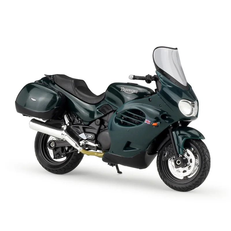 2002Trophy WELLY 1/18 соотношение kawasaki/Honda/suzuki/triumph/Augusta/apulia/Norton имитация сплава мотоцикл День рождения/Рождественский подарок - Цвет: 2002Trophy
