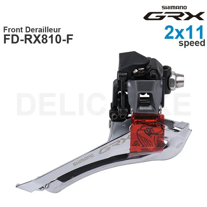 Dérailleur Avant Shimano GRX FD-RX810-F – Brasé – Gravel 2x11 Vitesses – Neuf
