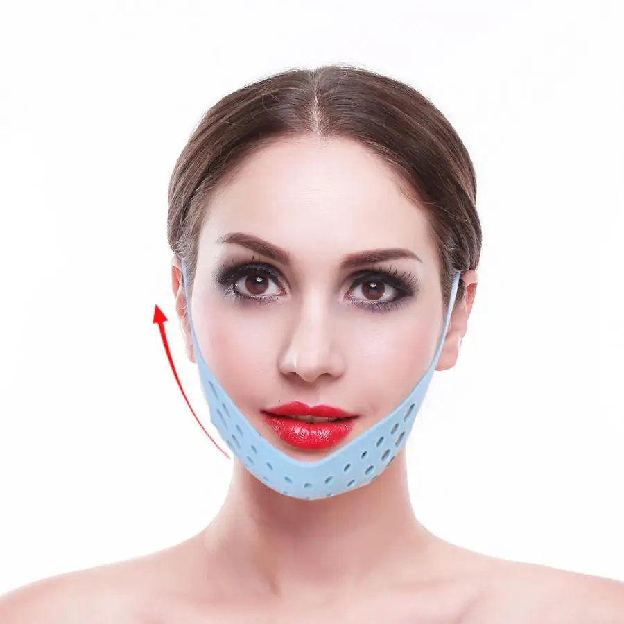Face Contour Lifting Firming Mask Slimming Thin Face Belt Health Care Facial Belt Bandage Face-lifting Bandage Facial Care Tool