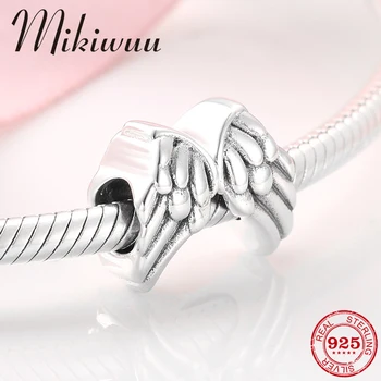 

Hollow Angel Wings 925 Sterling Silver charm Beads Jewelry making Fit Original Charms Pandora Bracelet