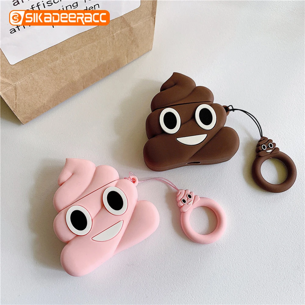 

Pineapple Cases For Apple Airpods 1 2 Fruit Portable Anti-dust Soft Silicone Cartoon Transparent Simple Key-chain Earphone Case