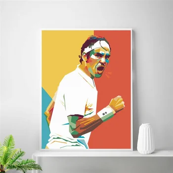 

Roger federer Poster Art Canvas Poster Room Decor (No Frame)