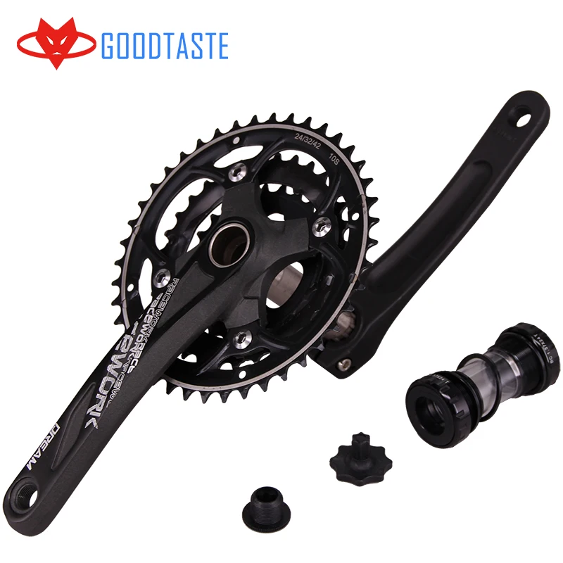 RACEWORK mtb Запчасти для велосипеда шатун mtb шатун для горного велосипеда шатун mtb carbono углеродистая сталь 170 42 т цепь колеса содержит ось