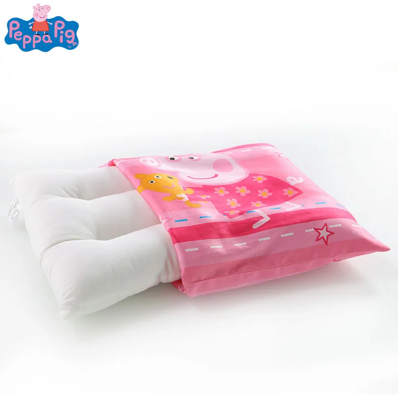 02 only pillow Подлинный Peppa Pig time для кровати из шерсти ягнёнка, кашемир 150 см одеяло+ 42 см Набор подушек мультфильм теплое плисовое покрывало для кровати на осень/зиму детская игрушка - Цвет: 02 only pillow