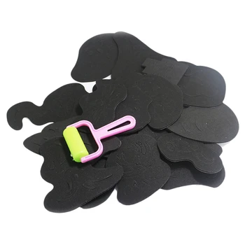 

25Pcs/Set Hair Tattoo Templates Barber Salon Tattoo Carved Coloring Pattern Stickers Barber Supplies