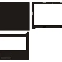 Ноутбук углерода виниловая кожа Наклейка чехол для lenovo Z40 Z40-70 14"