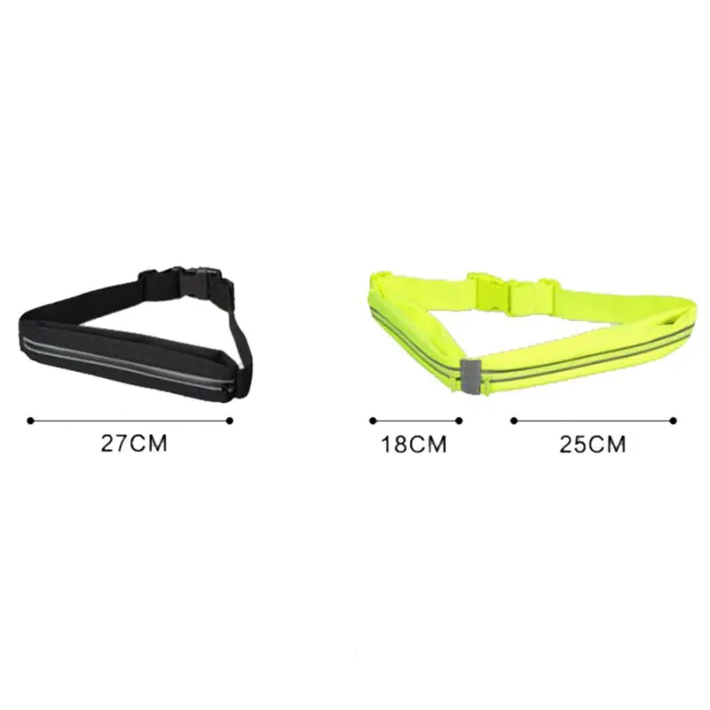 Outdoor Running Waist Bag Waterproof Mobile Phone Purse Jogging Belt Belly Bag Women Gym Fitness Bag Lady Sport Accessories