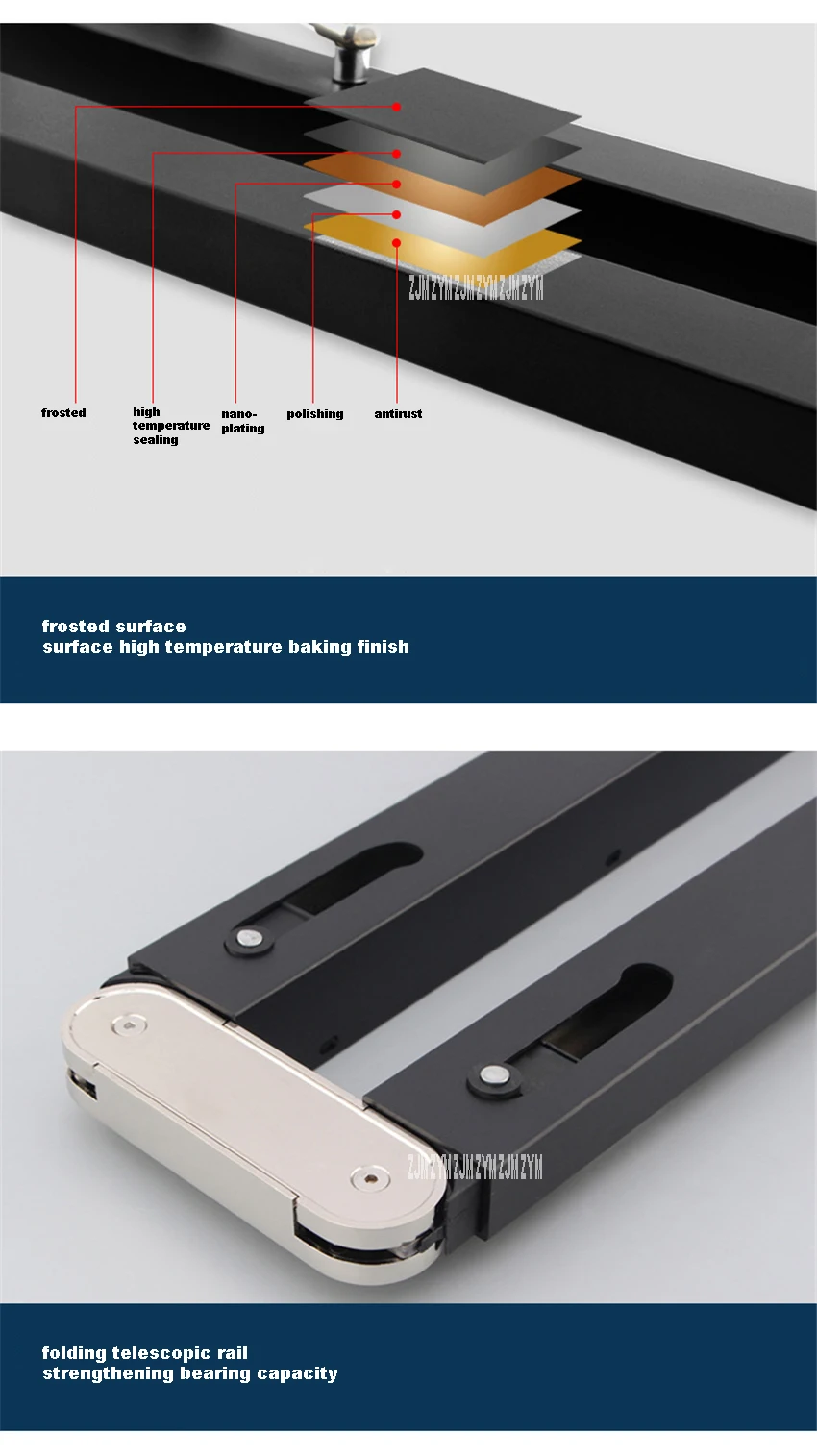 retrátil escondido barra mesa dobradiça conector