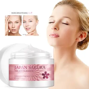 

Cherry Blossom Essence Face Cream Nourishing Moisturizing Oil-control Acid Anti Wrinkle Aging Whitening Cream lotion Skin Care