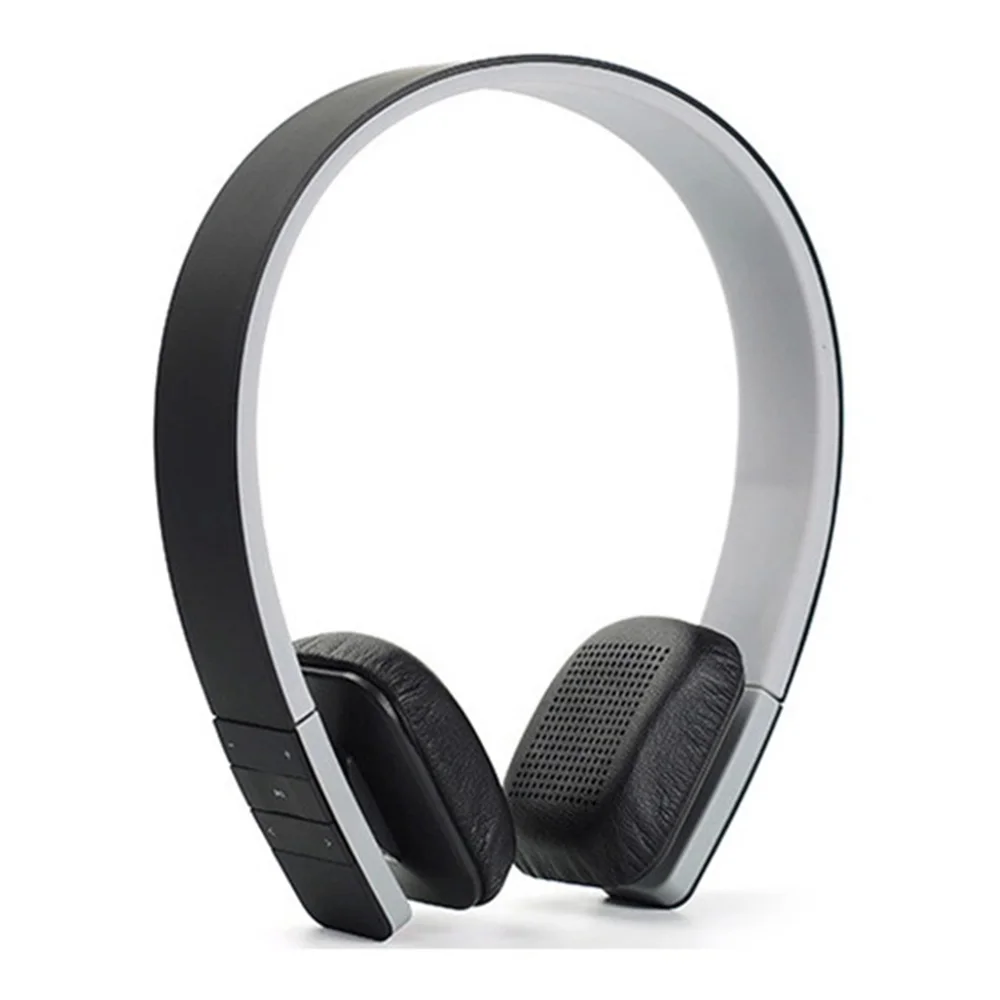 Спортивные наушники, беспроводные Bluetooth наушники для телефона, модные мягкие стерео наушники, цветные наушники с микрофоном для xiaomi samsung - Цвет: Черный