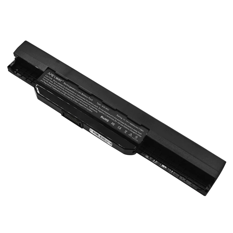 Аккумулятор для ноутбука Asus A43 A53 A53JA A53JB A32-K53 A41-K53 A42-K53 K43BY K43E K53 K53SD P43 P53 X43 K53TA X53 X43JR X84 P43JC
