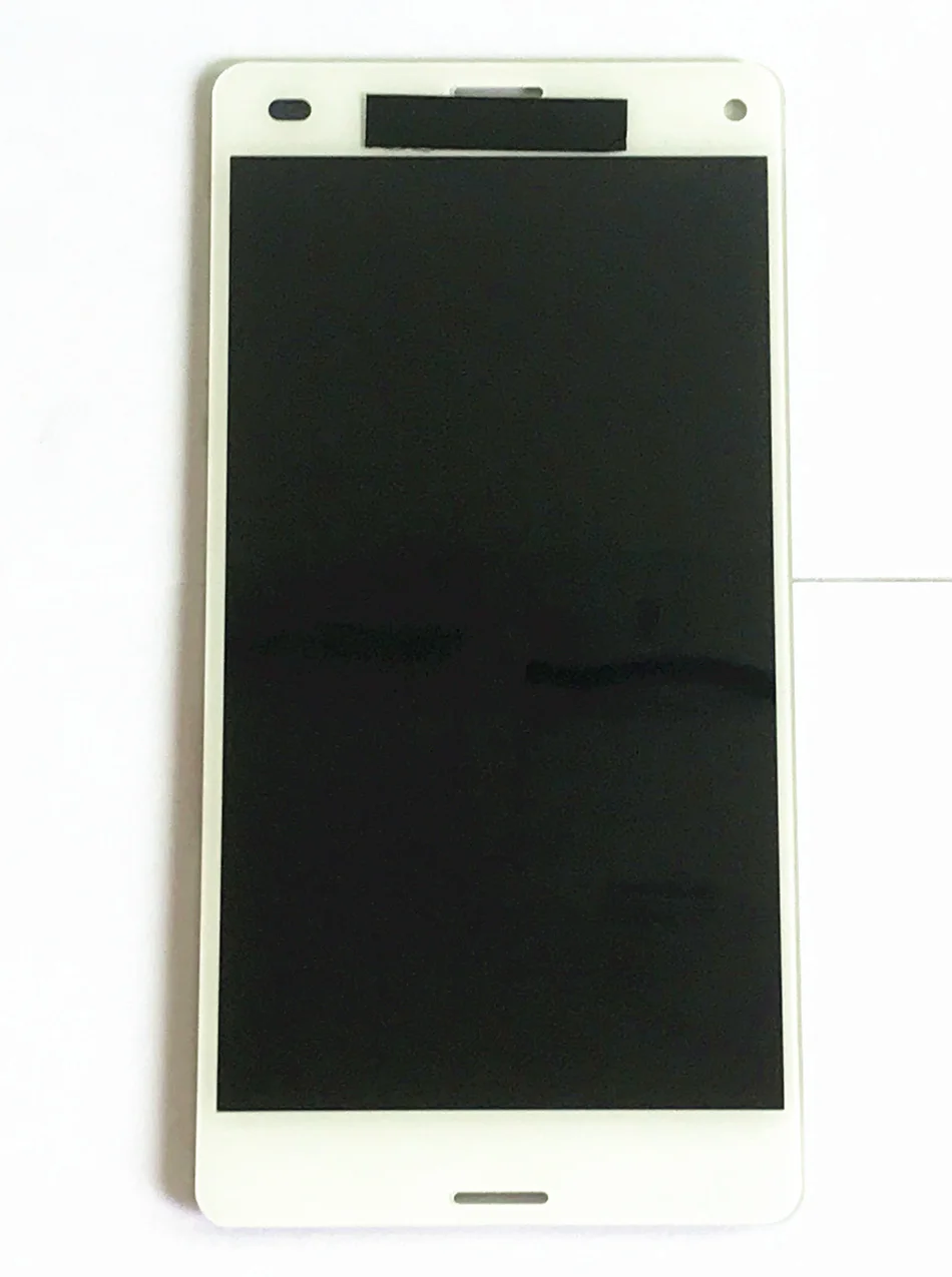 Белый Для SONY Xperia Z3 компактный ЖК-дисплей для SONY Xperia Z3 компактный ЖК-сенсорный экран Z3Mini D5803 D5833 Z3C Замена - Цвет: Белый