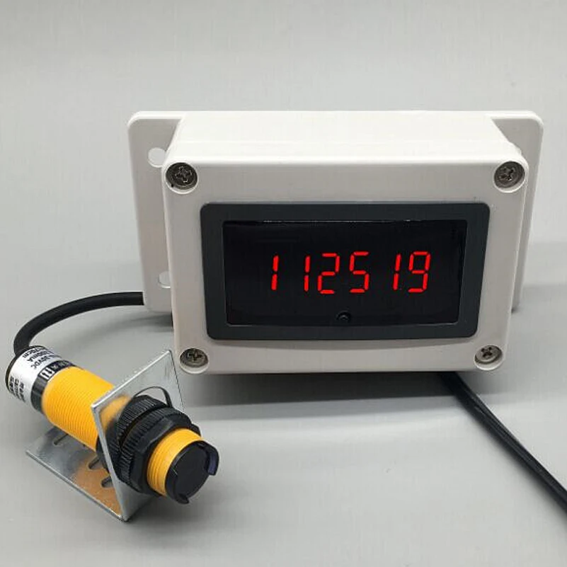 US $39.01 Two Hand Automatic Infrared Induction Counter Conveyor Belt Equipment Register Conveyor