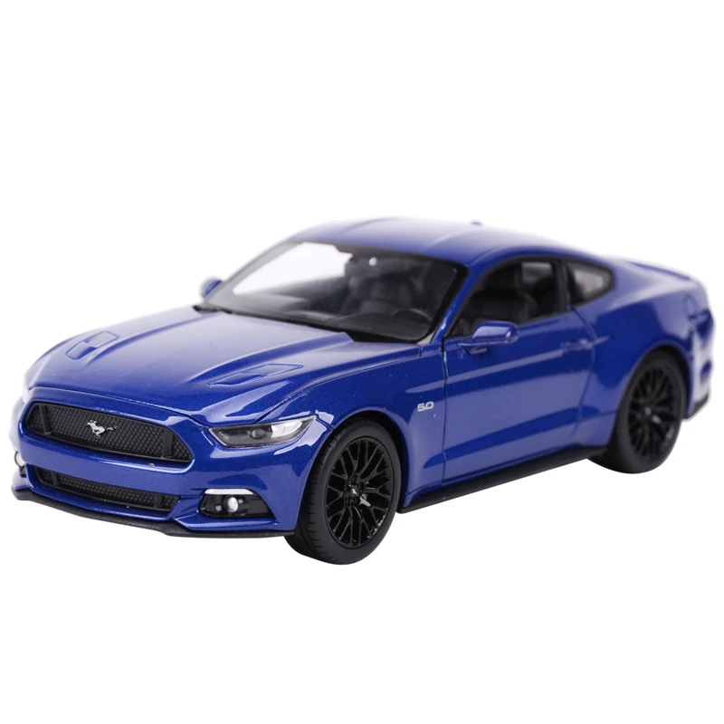 Лучшие продажи 1:24 Ford Mustang GT спортивный автомобиль сплав модель, имитация металла коллекция и Подарочная модель украшения