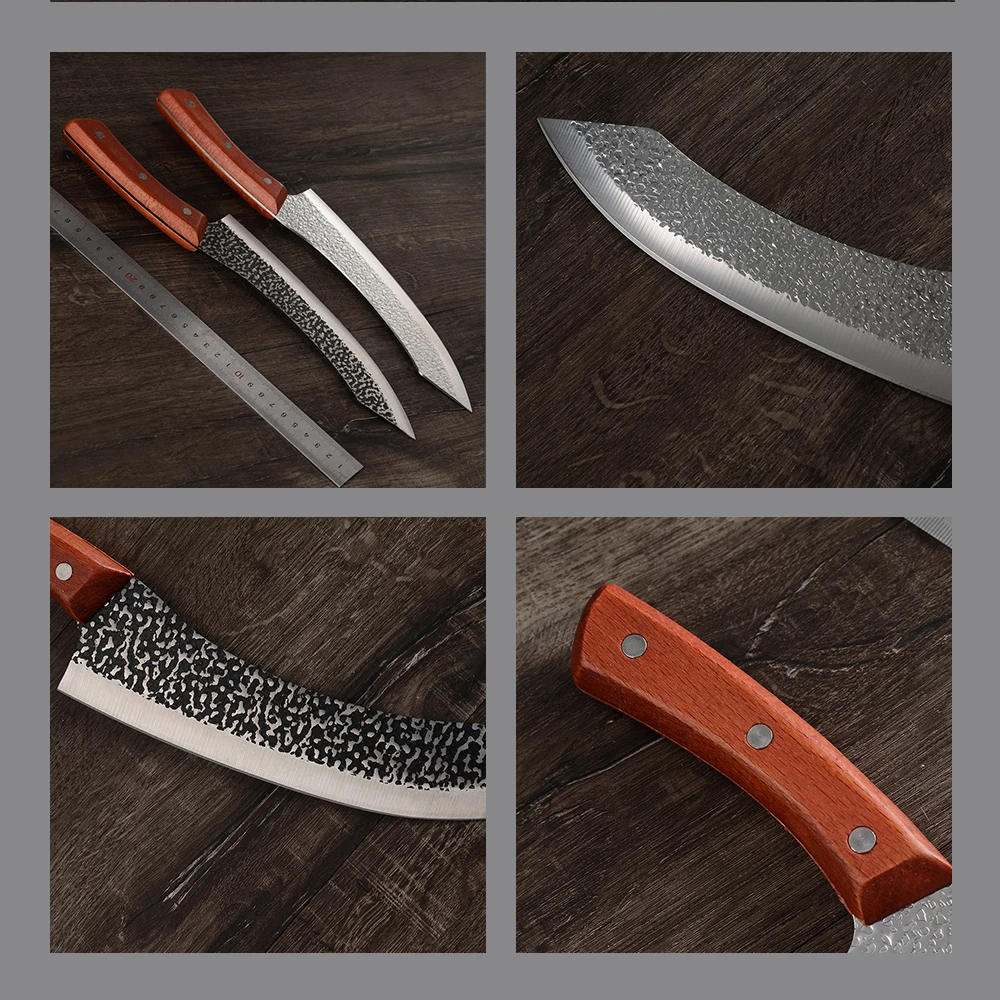 MUZ профессиональный нож шеф повара сверхострый из высокоуглеродистой