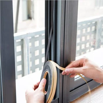 

3M Multifunction EVA Tape Window Door Foam Adhesive Draught Excluder Strip Sealing Waterproof Weather Stripping