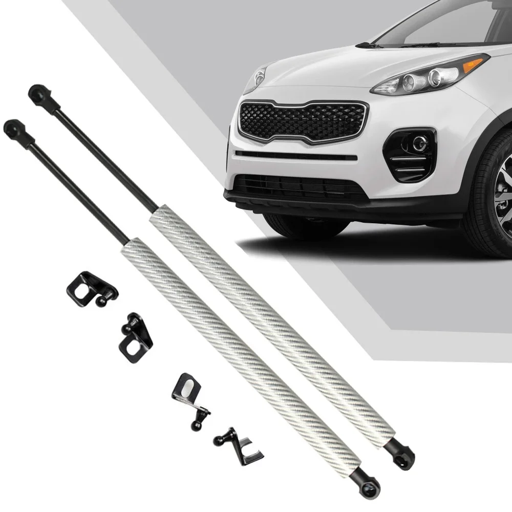 

2PCS modify for 2015-2019 Kia Carnival Grand Sedona Gas Charged Auto Front Hood Bonnet Gas Spring Struts Lift Support Damper