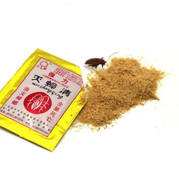 

10PCS Effective Killer Cockroach Pest Control Exterminator Powder Repeller Insect Reject Trap Insecticide Bait Killer Pesticide