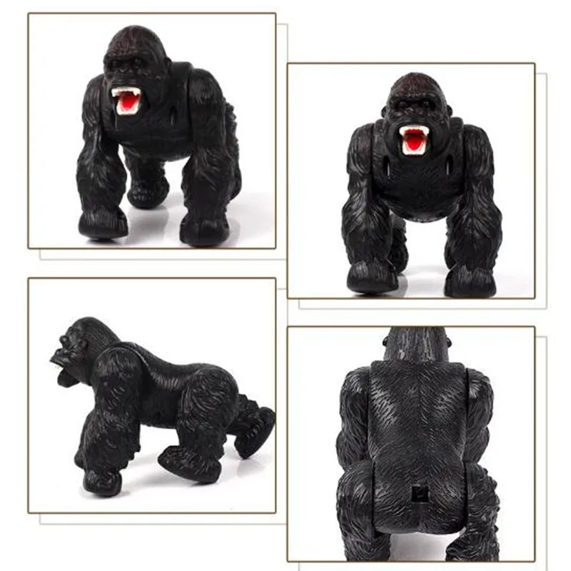 Intelligent RC Robot High Simulative Orangutan Remote Control Animal With Sound Light Effect Funny Terrifying Gorilla Toy Gifts 6