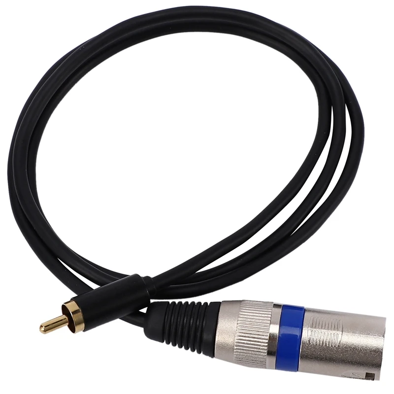 Аудио RCA кабель папа к XLR 3 контактный мужской женский пушечный усилитель