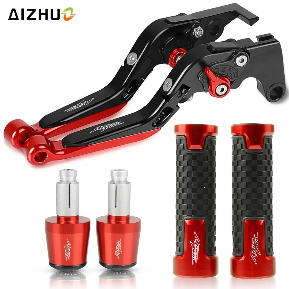 

Motorcycle logo AFRICATWIN Adjustable Foldable Brake Clutch Levers Grips Ends For HONDA CRF1000L AFRICATWIN 2015-2019 2016 2017