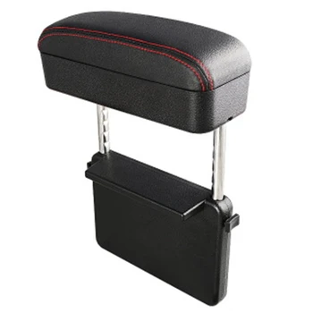 

Car Armrest Box USB Wireless Charging Multi-Function Central Storage Bag Box Lift Elbow Support Armrest Adjustable Increase Stor